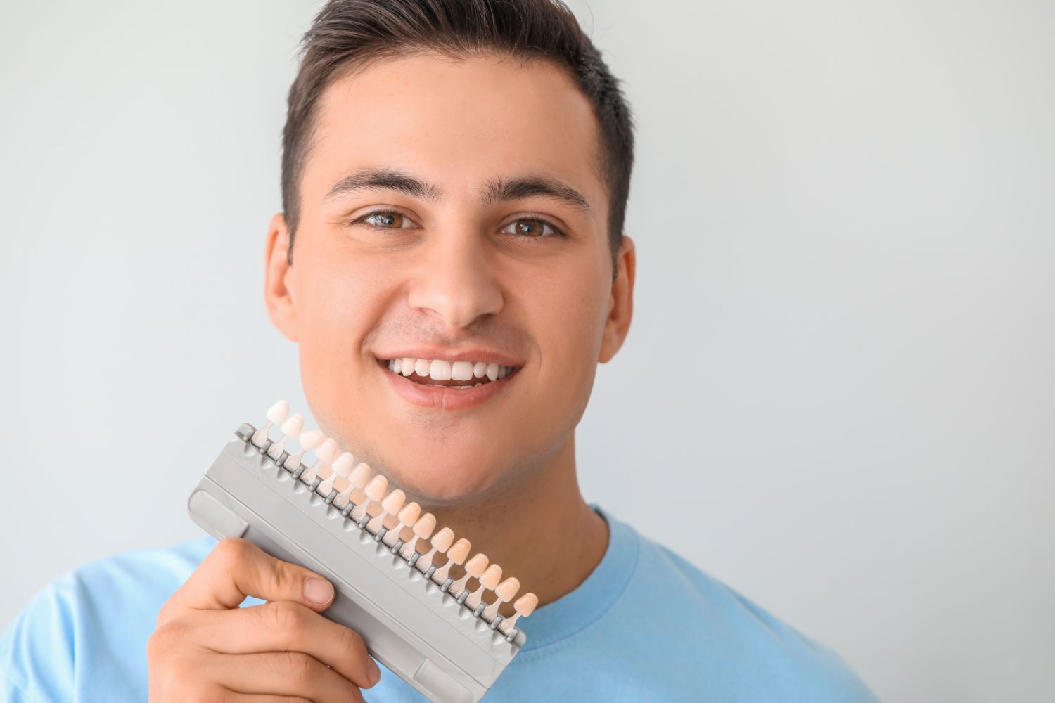 tooth_color_matching Tooth Color Matching - Dentist in Bel Air, MD